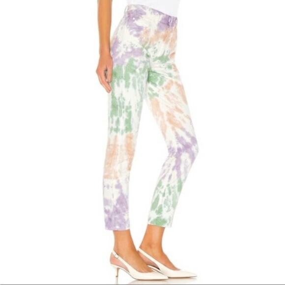 GRLFRND Karolina Tie Dye Skinny Jeans in Sugar Magnolia Size 25 NWOT - Picture 3 of 13